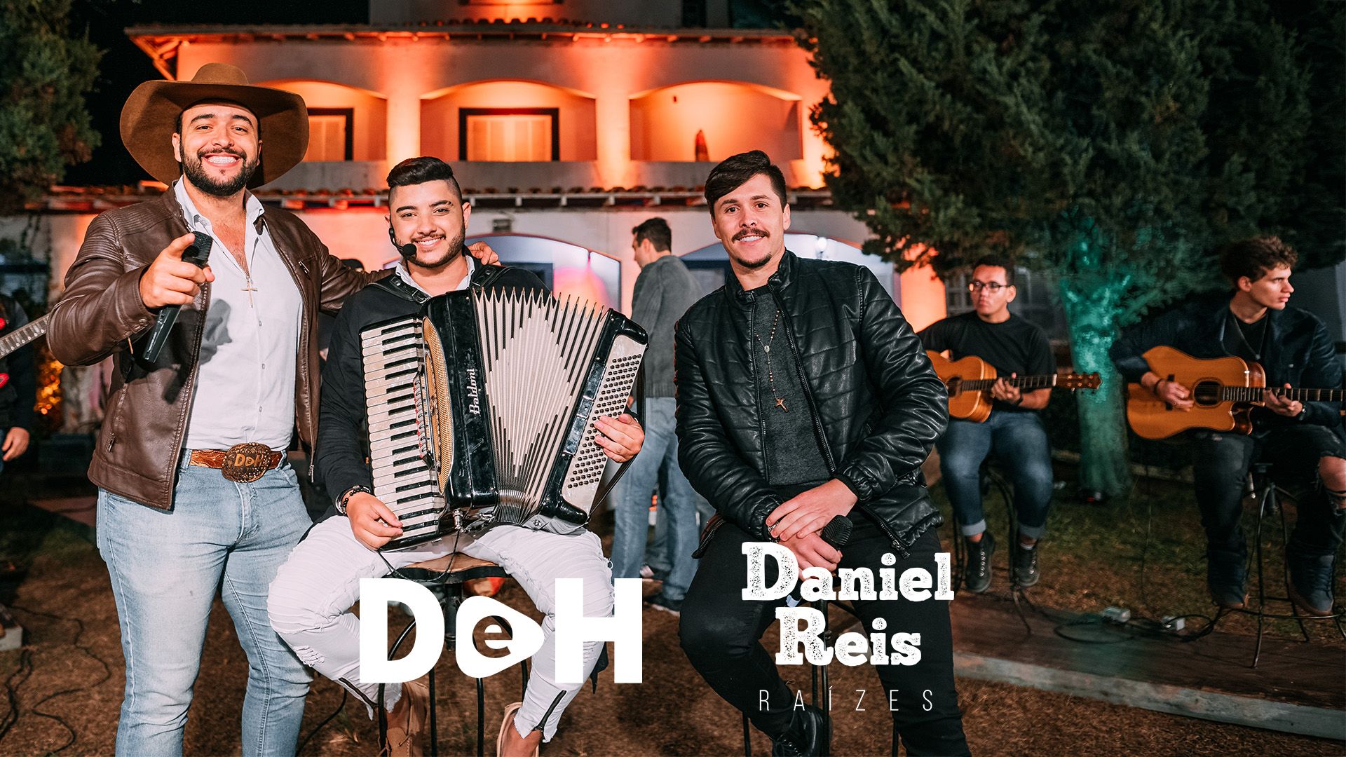 Capa do projeto Daniel Reis - DVD Raízes